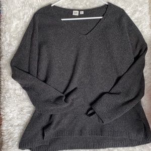 GAP soft gray sweater :)